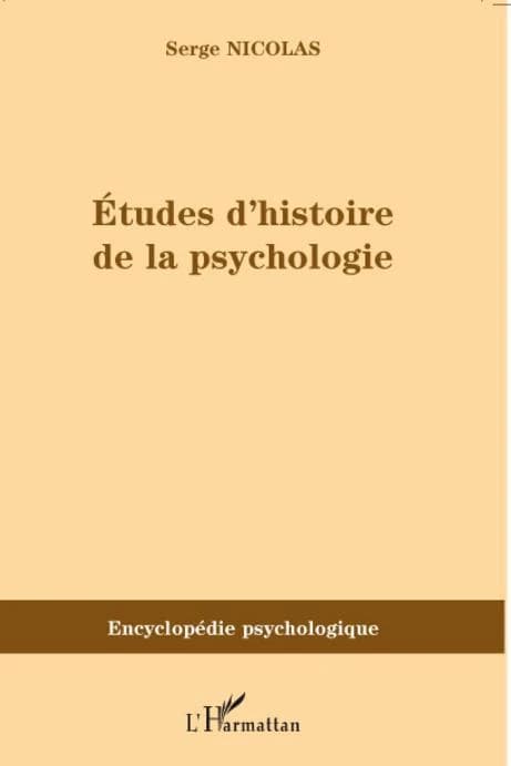 Études d'histoire de la psychologie