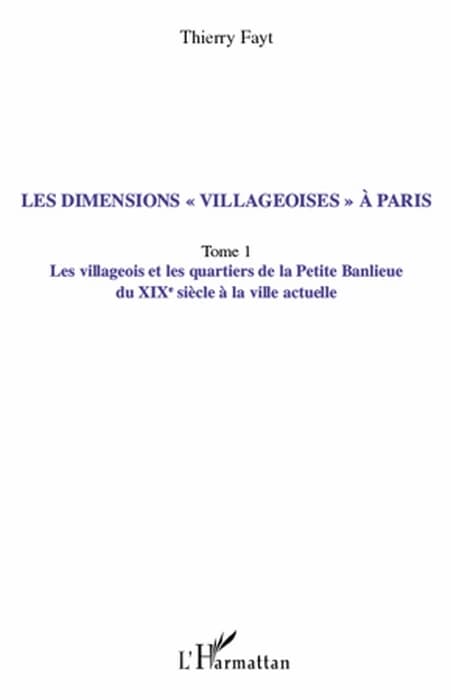 Les dimensions villageoises à Paris