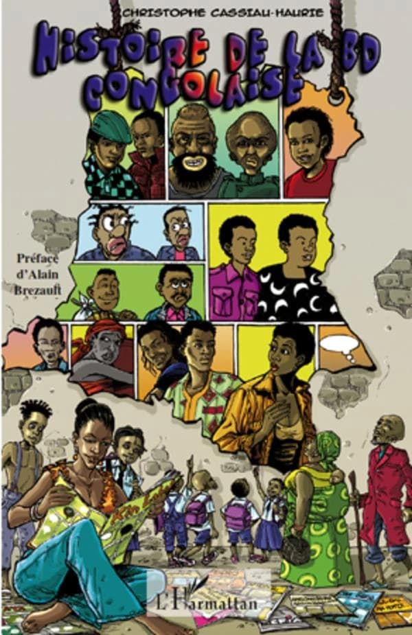 Histoire de la bande dessinée congolaise : Congo belge, Zaïre, République démocratique du Congo