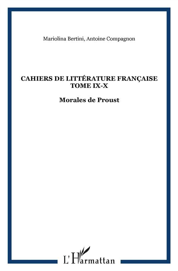 Morales de Proust