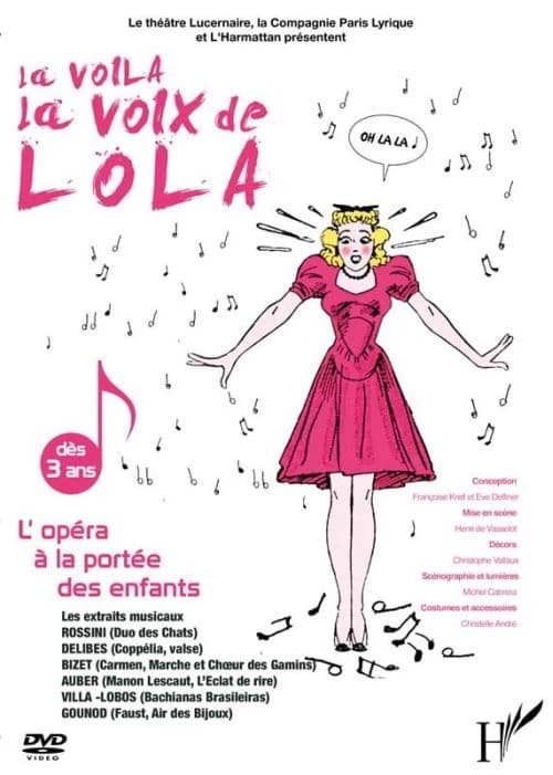 DVD la Voila la Voix de Lola