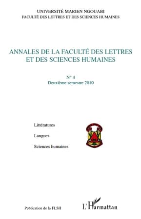 Annales de la faculté des lettres et sciences humaines Tome 4 ; deuxième semestre 2010
