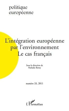 L'intégration européenne par l'environnement : le cas français