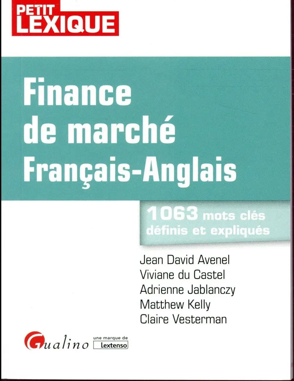Finance de marché français-anglais