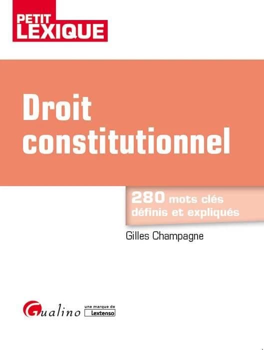 Droit constitutionnel