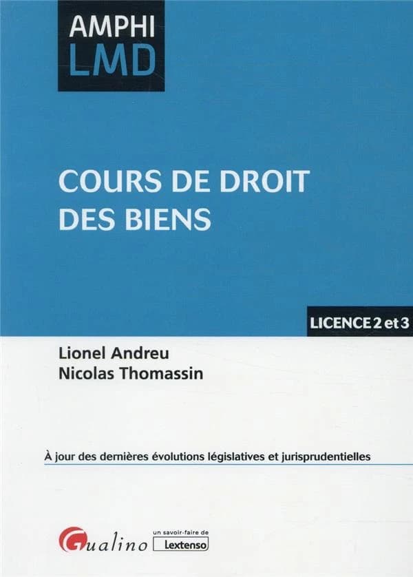 Cours de droit des biens
