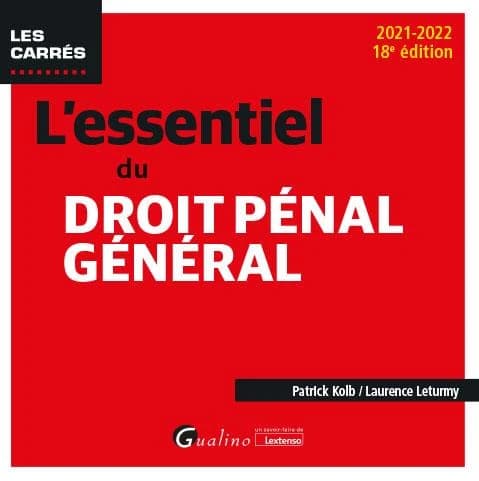 L'essentiel du droit pénal général