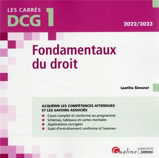Fondamentaux du droit ([Éd.] 2022-2023) Laetitia Simonet