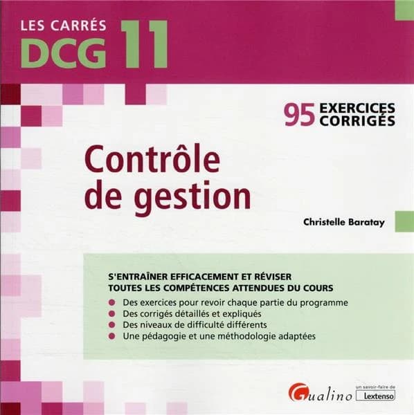 Contrôle de gestion : 95 exercices corrigés