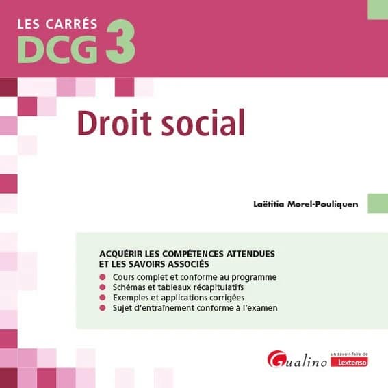 Droit social ([Nouvelle éd.]) Laëtitia Morel-Pouliquen
