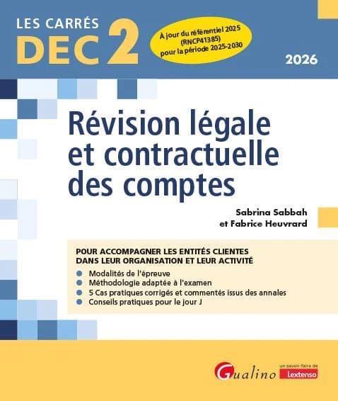 Révision légale et contractuelle des comptes ([Éd.] 2026)