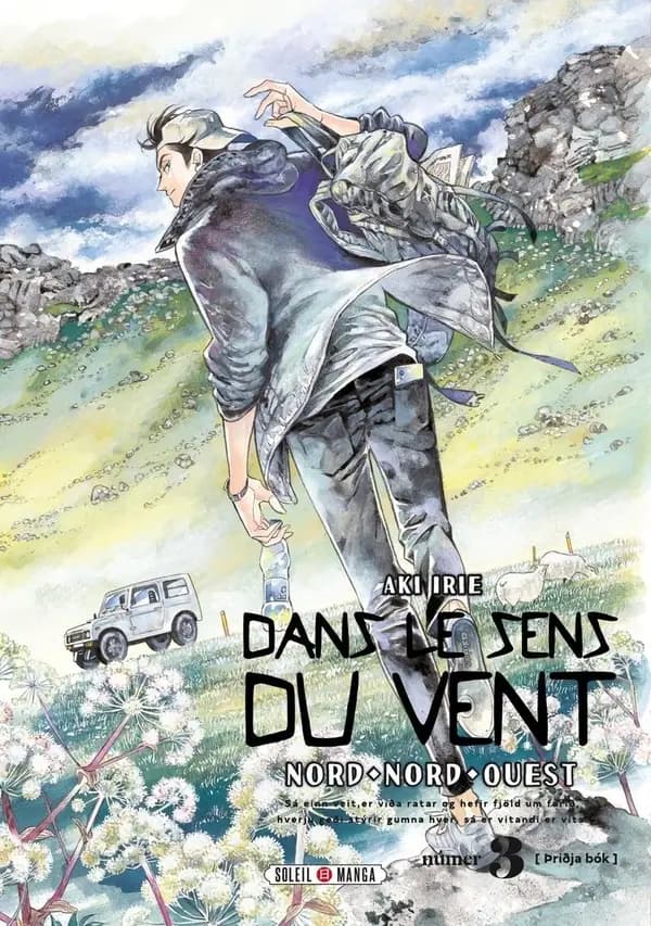 Dans le sens du vent : nord, nord-ouest. Númer 3
