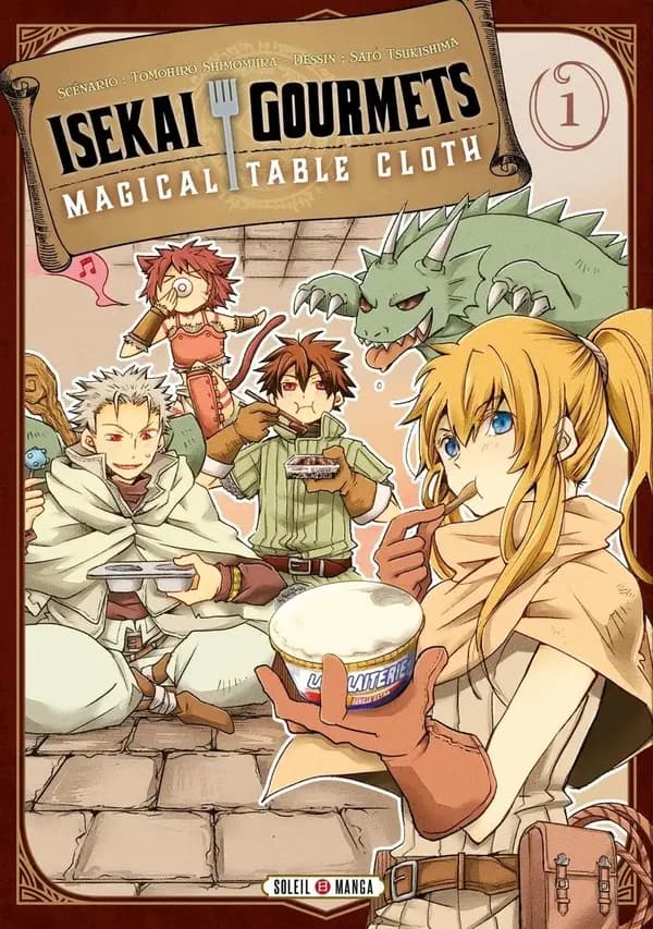 Isekai gourmets : magical table cloth. 1