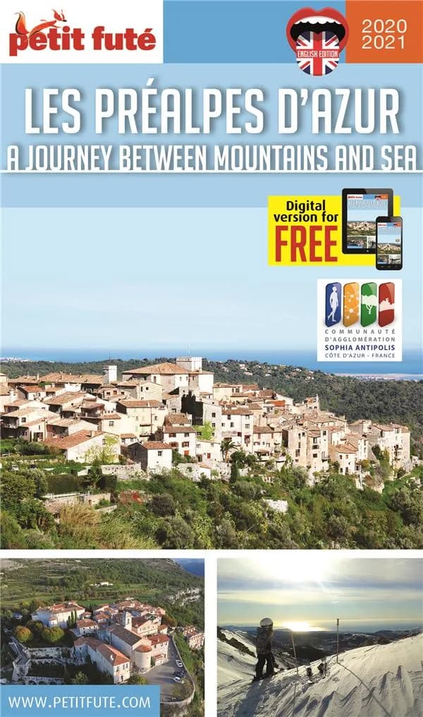GUIDE PETIT FUTE ; THEMATIQUES : les préalpes d'Azur ; a journey between mountains and sea (édition 2020