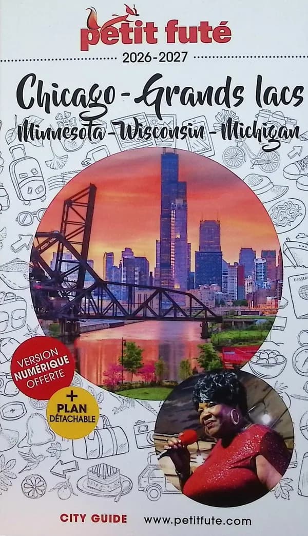 Chicago, Grands Lacs : Minnesota, Wisconsin, Michigan (Éd. 2026-2027)