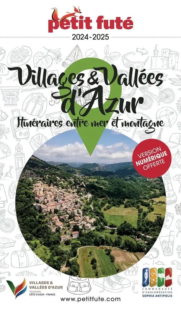 Villages et vallées d'azur : itinéraires entre mer et montagne ([Éd.] 2024-2025)