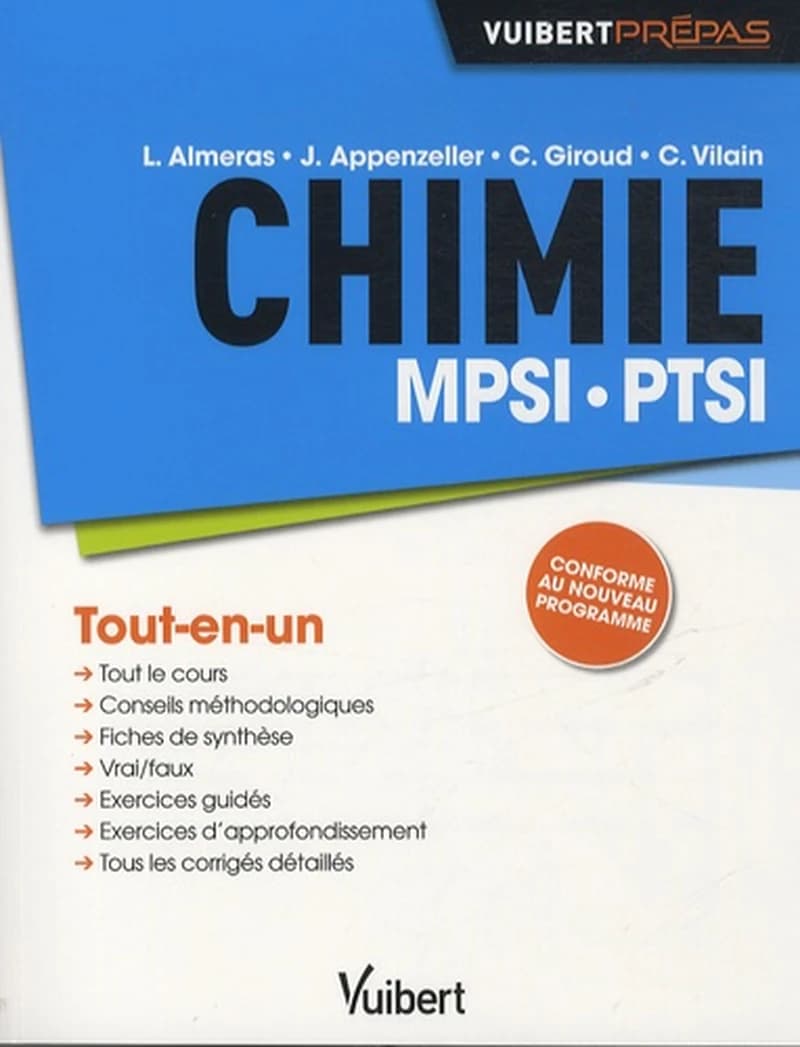 Chimie MPSI PTSI