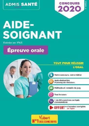 Concours aide soignant ; entrée en IFAS ; épreuve orale (édition 2020)