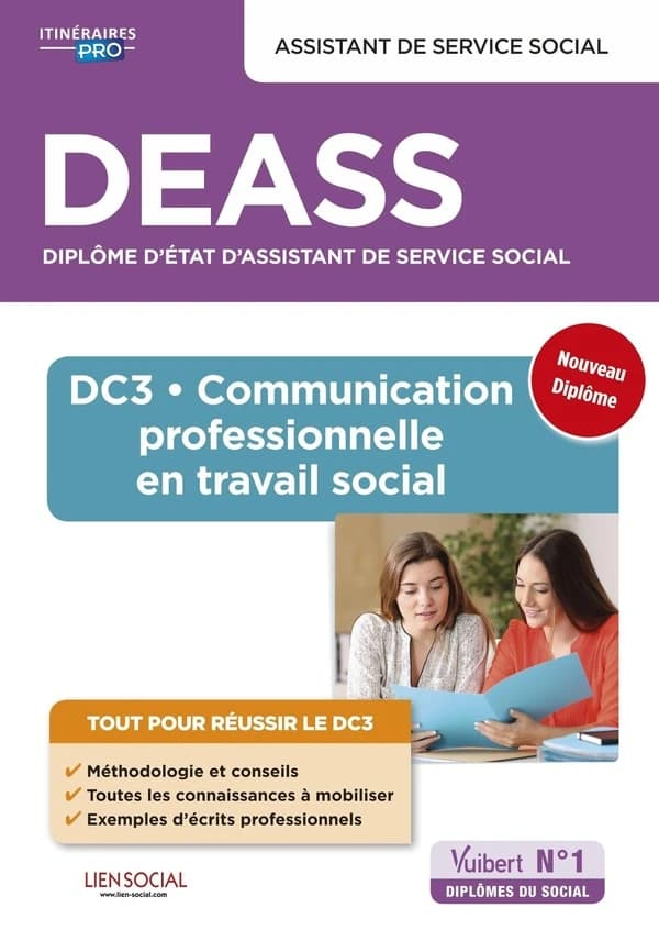 DEASS, assistant de service social : DC3-communication professionnelle en travail social
