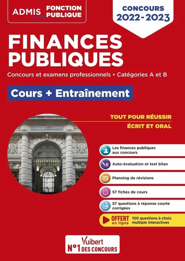Finances publiques : concours 2022-2023