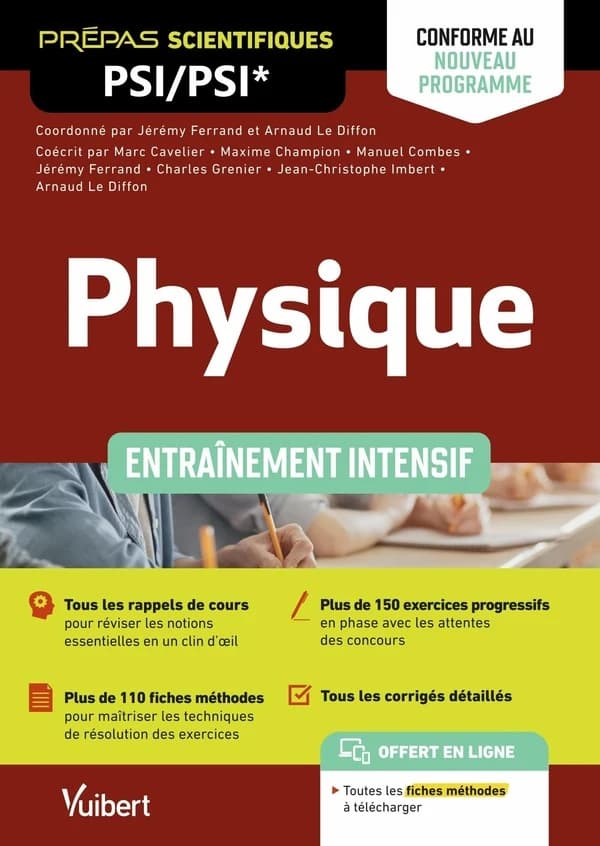 Physique : entraînement intensif : conforme au nouveau programme