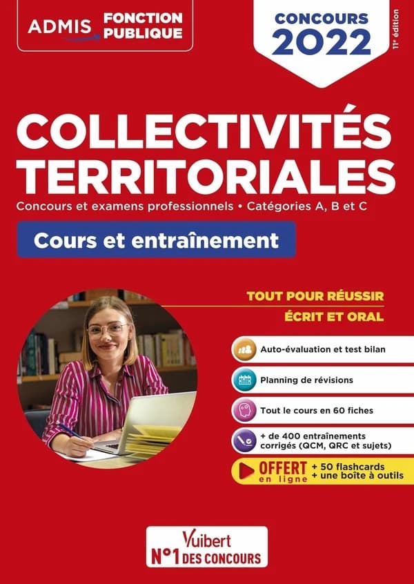 Collectivités territoriales : concours et examens professionnels, catégories A, B et C : cours et entraînement (11e éd.) Pierre Chapsal,... Pierre-Brice Lebrun,...