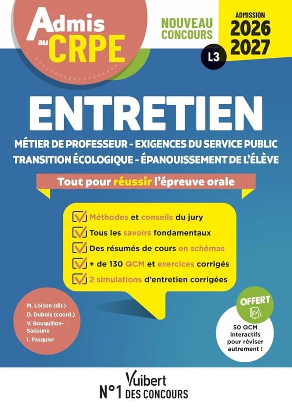 Entretien : Métier de professeur - Exigences du service public - Transition écologique - Epanouissement de l'élève