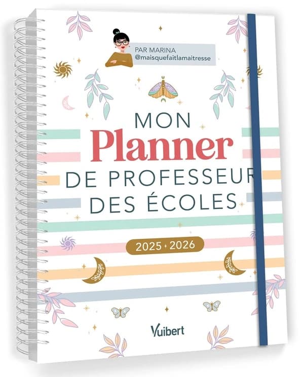 Mon Planner de professeur des écoles (édition 2025