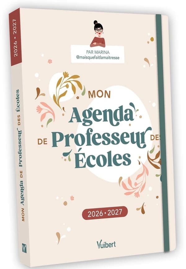Mon Agenda de professeur des écoles 2026
