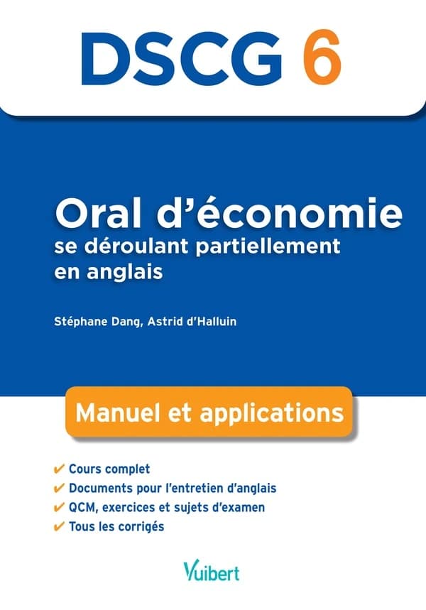 Oral d'économie se déroulant partiellement en anglais : manuel et applications