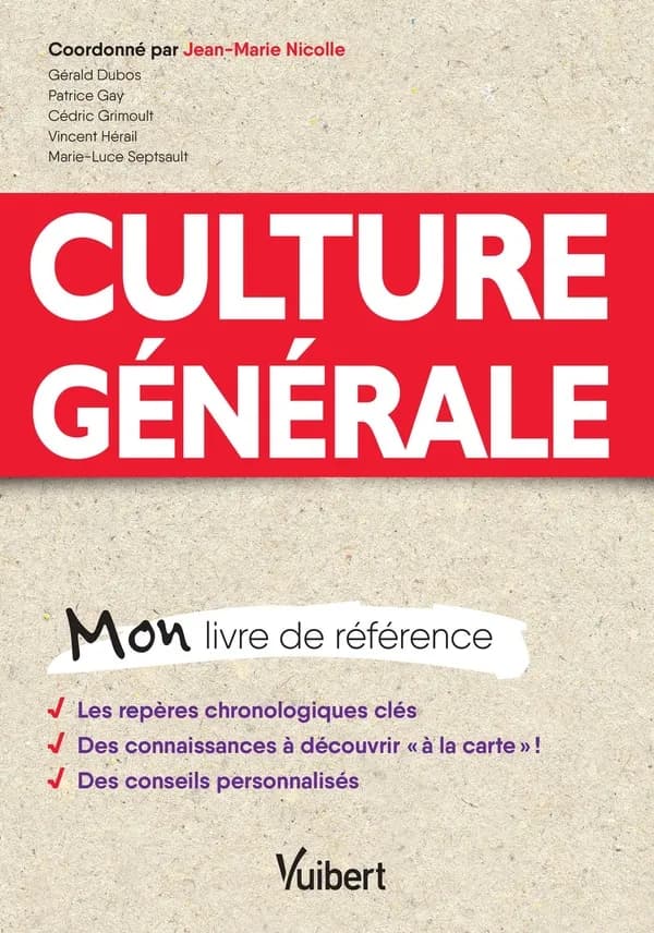 Culture générale : mon livre de référence