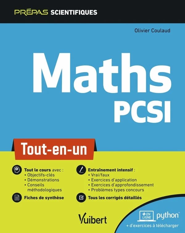 Maths : PCSI : tout-en-un