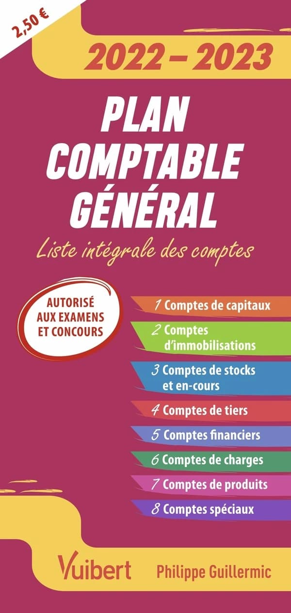 Plan comptable général : liste intégrale des comptes ([Éd.] 2022-2023)