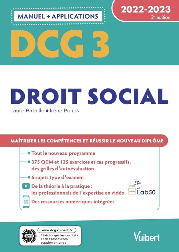 Droit social : 2022-2023 (2e éd.) Laure Bataille,... Irène Politis,...
