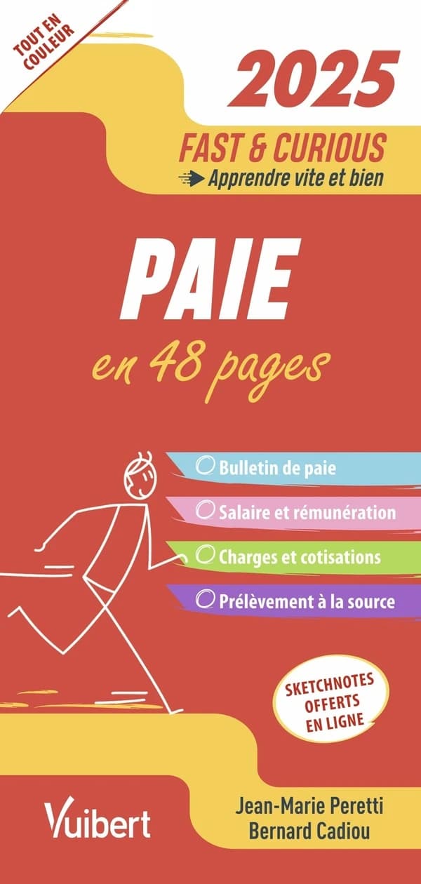 Paie : en 48 pages ([Éd.] 2025) Jean-Marie Peretti, Bernard Cadiou