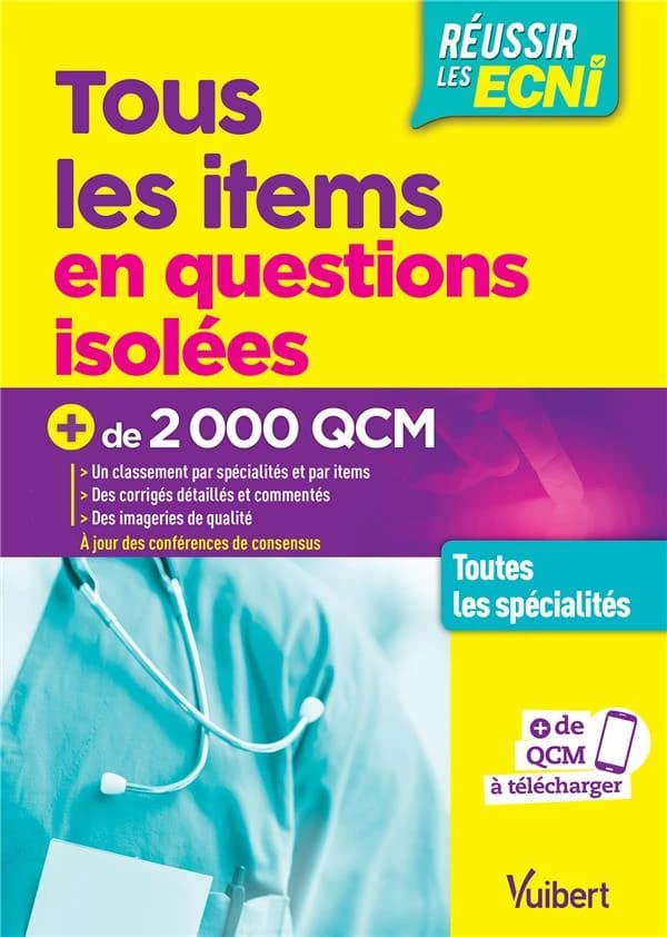 Tous les items en questions isolées