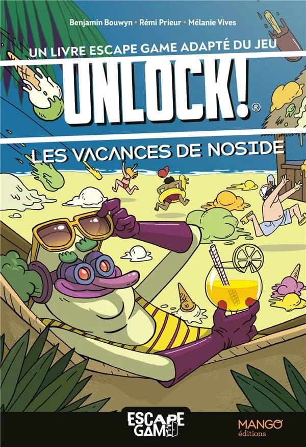 Les vacances de Noside : un livre escape game adapté du jeu Unlock !