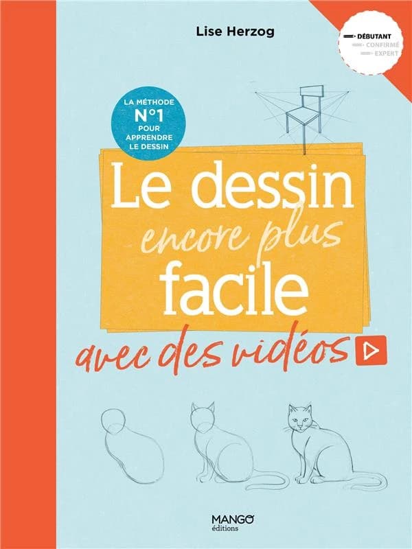 Le dessin encore plus facile avec des vidéos : la méthode n°1 pour apprendre le dessin