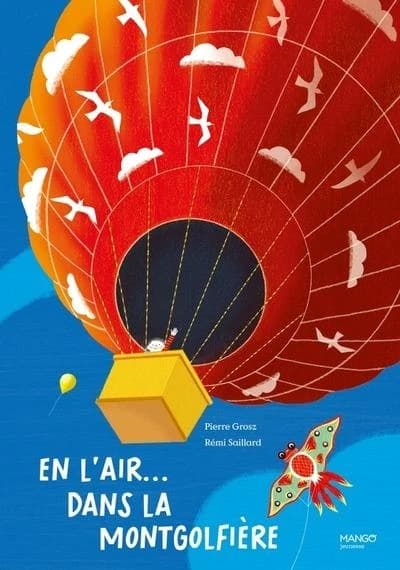 En l'air, dans la montgolfière