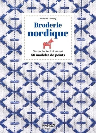Broderie nordique : toutes les techniques et 50 modèles de points