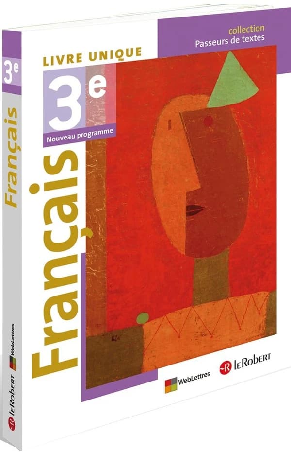 Français 3e : nouveau programme