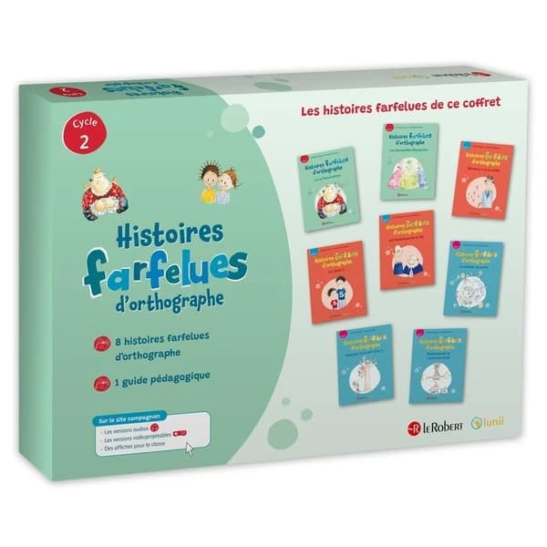 Histoires farfelues d'orthographe : cycle 2