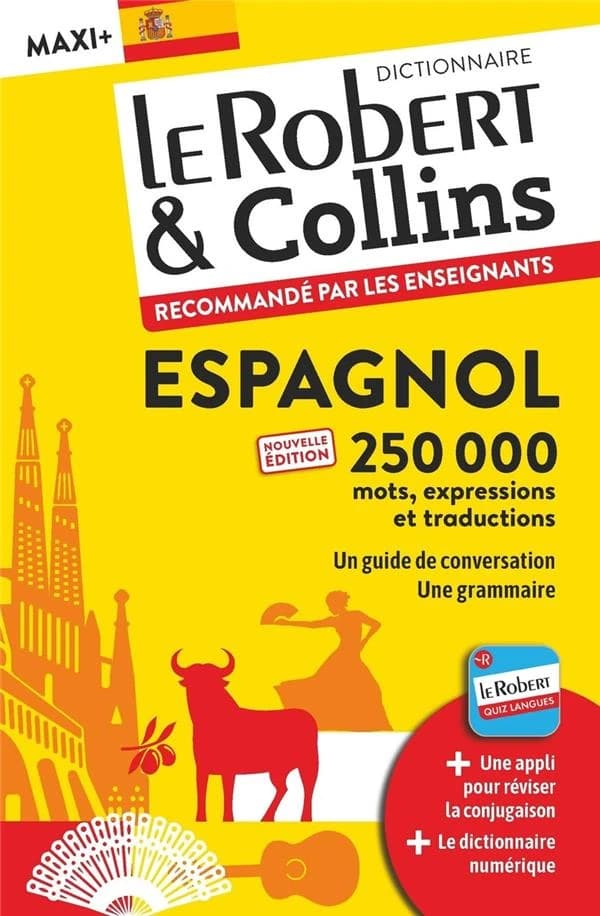 Le Robert & Collins, espagnol maxi : français-espagnol, espagnol-français (8e éd.)
