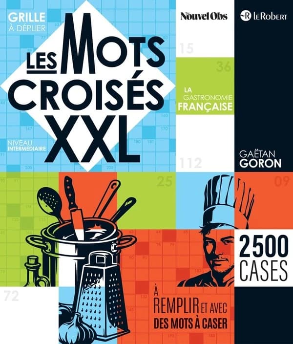 Les mots croisés XXL : La gastronomie française