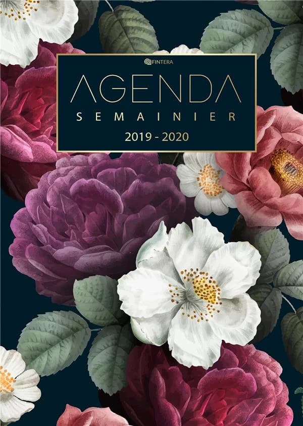 Agenda Semainier 2019 2020 - Agenda de Poche et Calendrier Août 2019 à Décembre 2020 Agenda Journalier