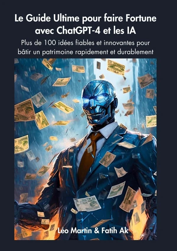 Le guide ultime pour faire fortune avec ChatGPT-4 et les IA : plus de 100 idées fiables et innovantes pour bâtir un patrimoine rapidement et durablement