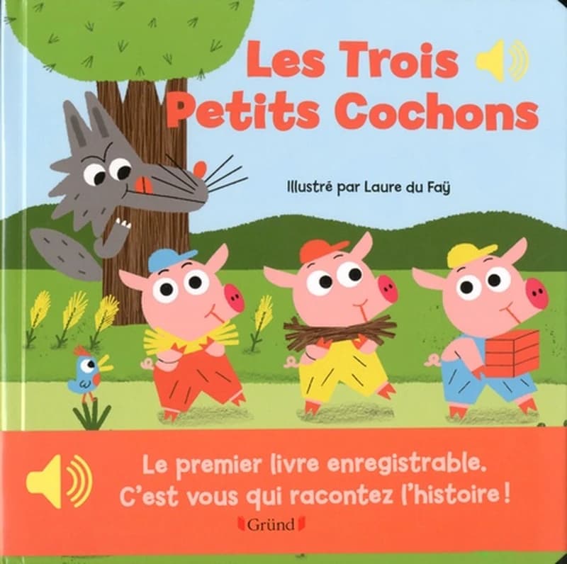 Livre enregistrable : Les trois petits cochons (French Edition)