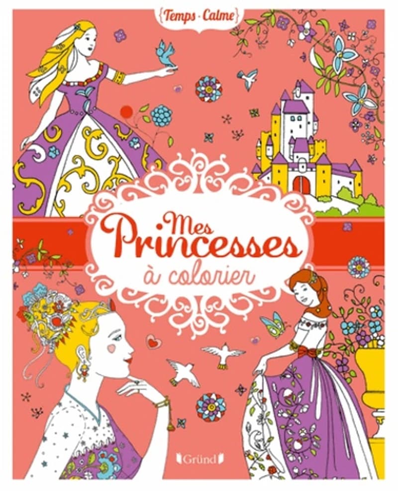 MES PRINCESSES A COLORIER