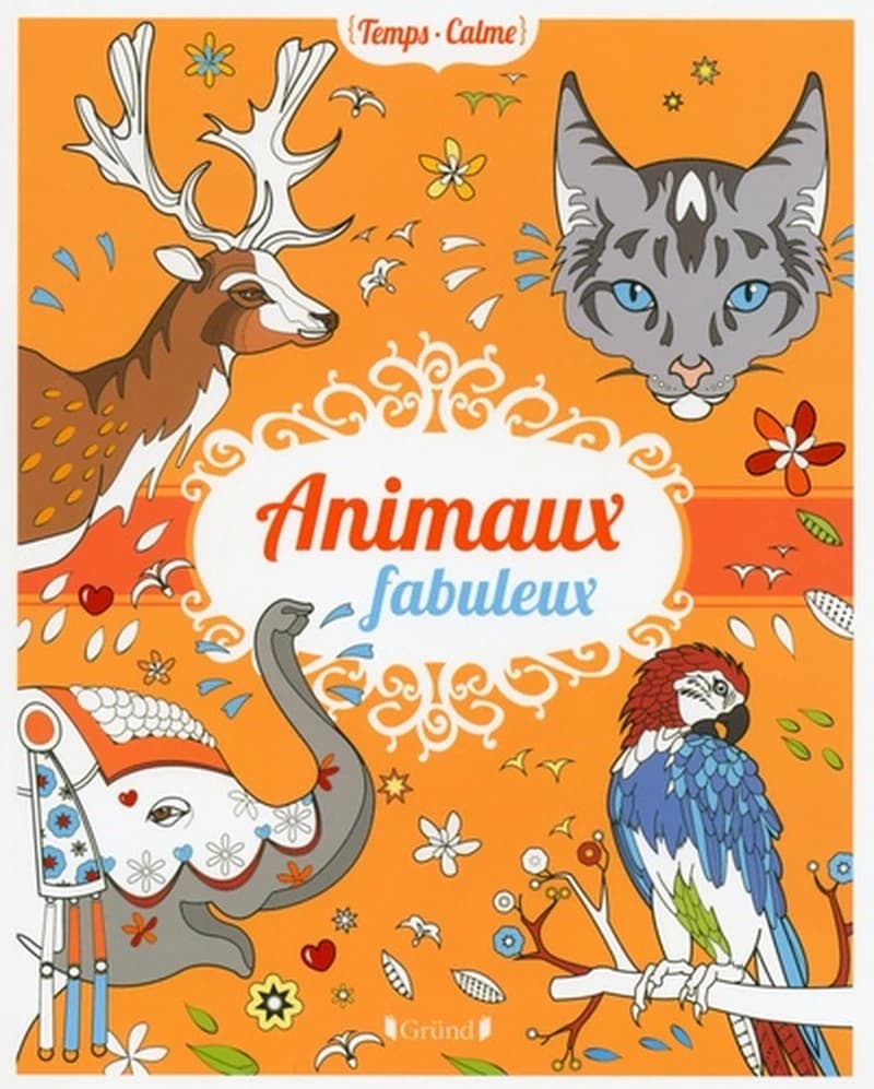 Animaux fabuleux : [Album à colorier]