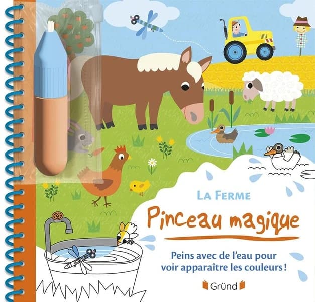 Pinceau magique : la ferme